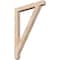Ekena Millwork Traditional Craftsman Smooth Bracket, Douglas Fir, 3 1/2"W x 32"D x 44"H BKT04X32X44TRA04SDF - alternate 1
